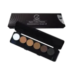 پالت سایه ابرو ماسکات | آکوا 6 رنگ - تصویر 2