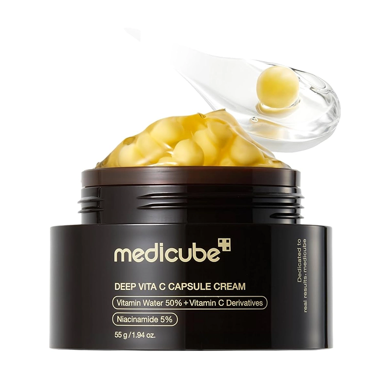 Medicube Deep Vita C Capsule Cream خرید کرم کپسولی ویتامین سی مدی کیوب