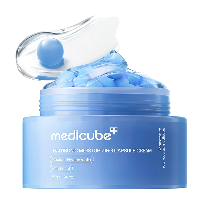 Medicube Hyaluronic Moisturizing Capsule Cream 3 خرید کرم کپسولی هیالورونیک مدی کیوب