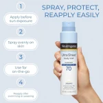 اسپری ضدآفتاب بدن نوتروژینا | SPF70
