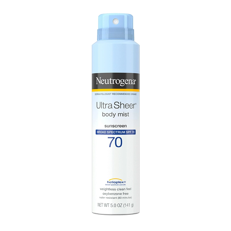 Neutrogena Ultra Sheer Body Mist Sunscreen خرید اسپری ضدآفتاب بدن نوتروژینا | SPF70