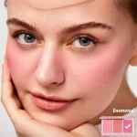 تست روی صورت پالت رژگونه Sweet Cheeks شیگلم | Enamored