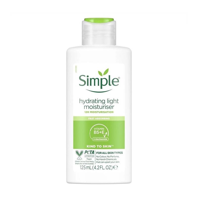 Simple Hydrating Light Moisturiser 12H Cream خرید کرم آبرسان مرطوب کننده سیمپل | Light