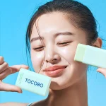 تست روی صورت ضدآفتاب استیک خنک کننده توکوبو