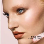 تست رنگ هایلایتر پودری بمب فنتی بیوتی | Rose Rave