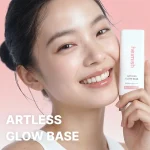 تست روی صورت پرایمر روش کننده هایمیش | SPF50