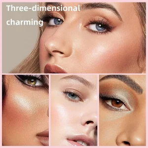 تست روی صورت پالت صورت Cheekleaders هدی موجی