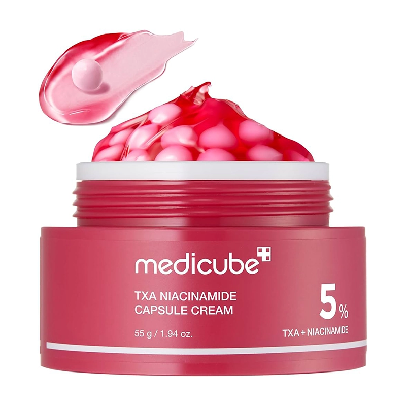 Medicube TXA Niacinamide Capsule Cream خرید کرم کپسولی روشن کننده مدی کیوب