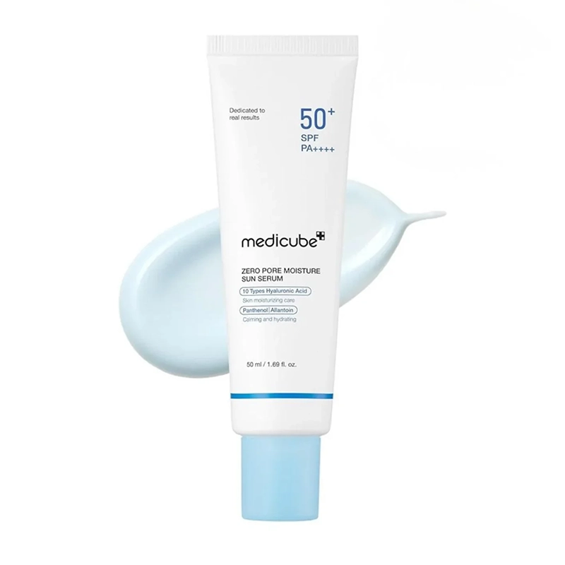 Medicube Zero Pore Moisture Sun Serum خرید ضدآفتاب سرمی مدی کیوب | SPF50