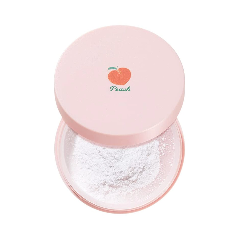 SKINFOOD Peach Fluffy Multi Finish Powder خرید پودر فیکس اسکین فود | بی رنگ