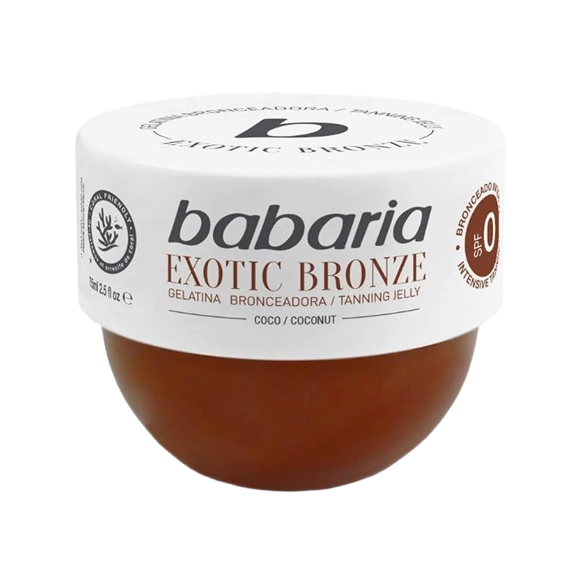 Babaria Exotic Bronze Coconut Tanning Gel خرید ژل برنزه کننده باباریا
