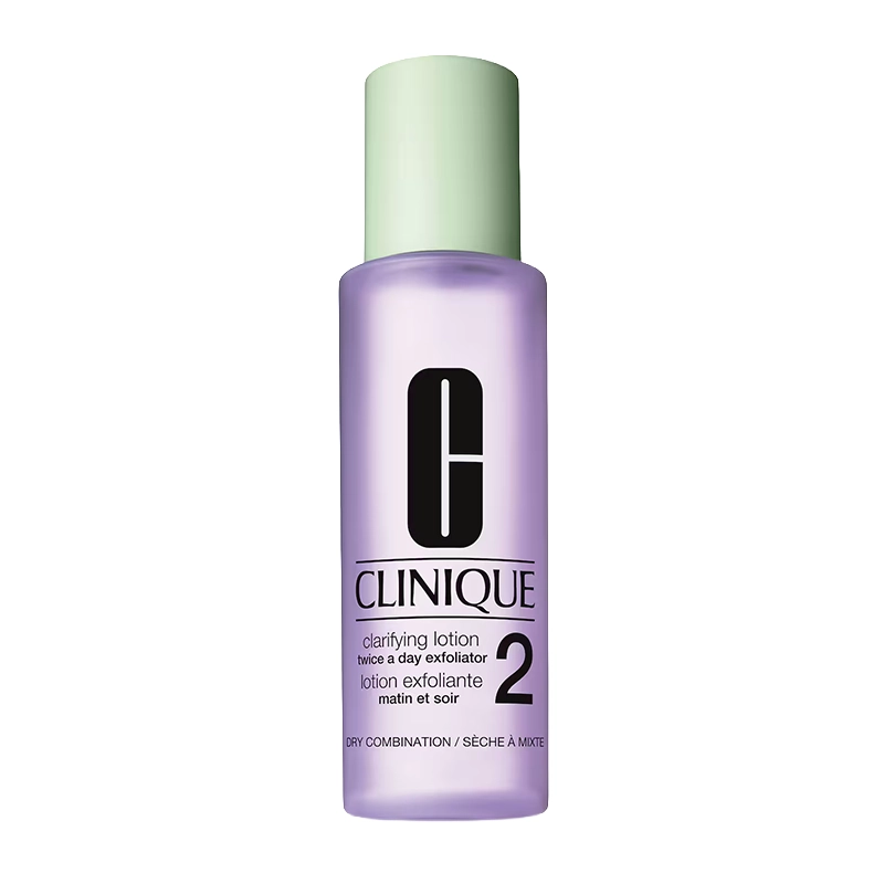Clinique Clarifying Lotion 2 Twice A Day Exfoliator خرید تونر لایه بردار شماره 2 کلینیک پوست مختلط تا خشک