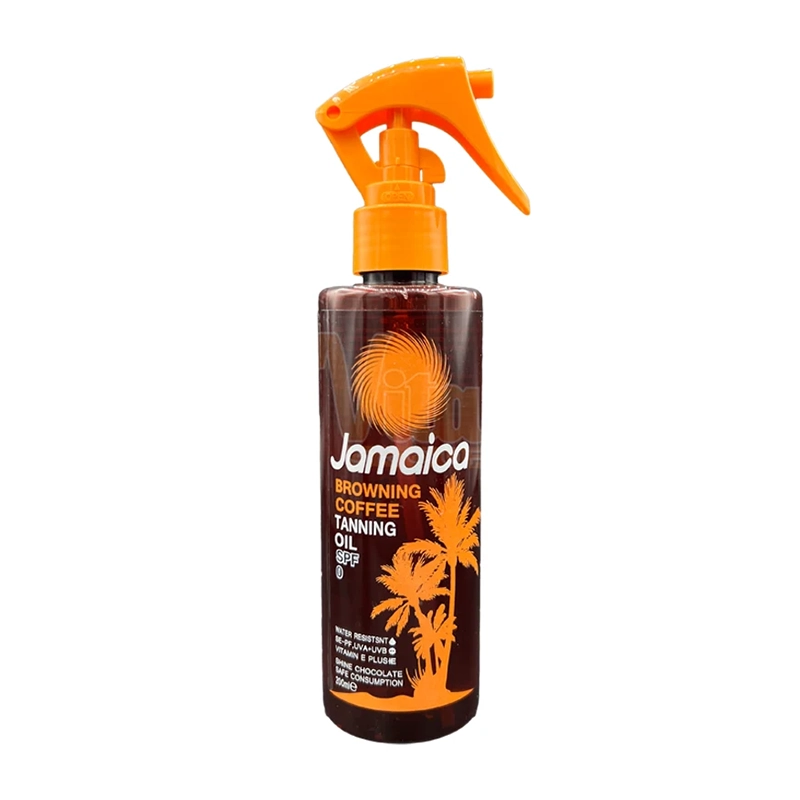 Jamaica Coffee Tanning Oil SPF0 خرید روغن برنزه کننده قهوه جامائیکا