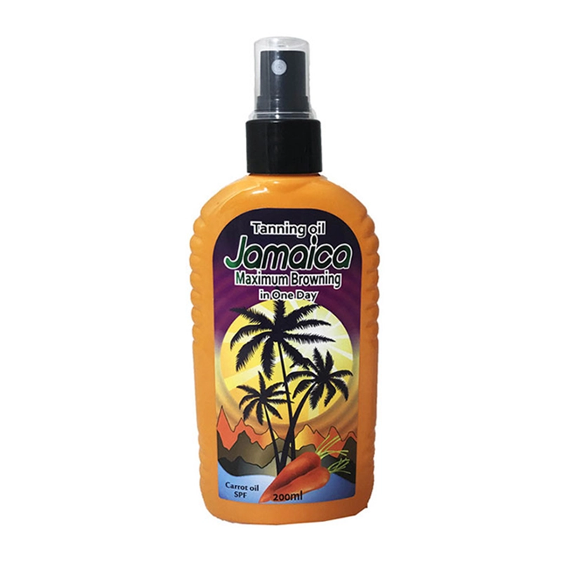 Jamaica Maximum Browning Carrot Oil 1 خرید روغن برنزه کننده روغن هویج جامائیکا