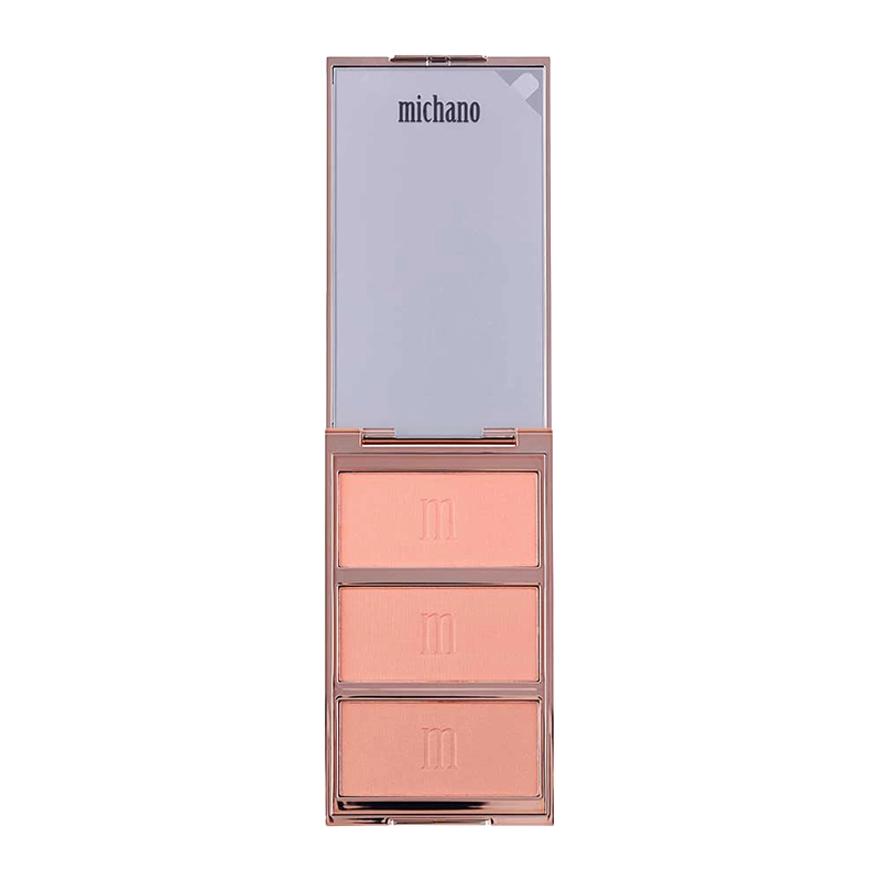 MICHANO Blush Palette 440 1 خرید پالت رژگونه 3 رنگ 440 میچانو