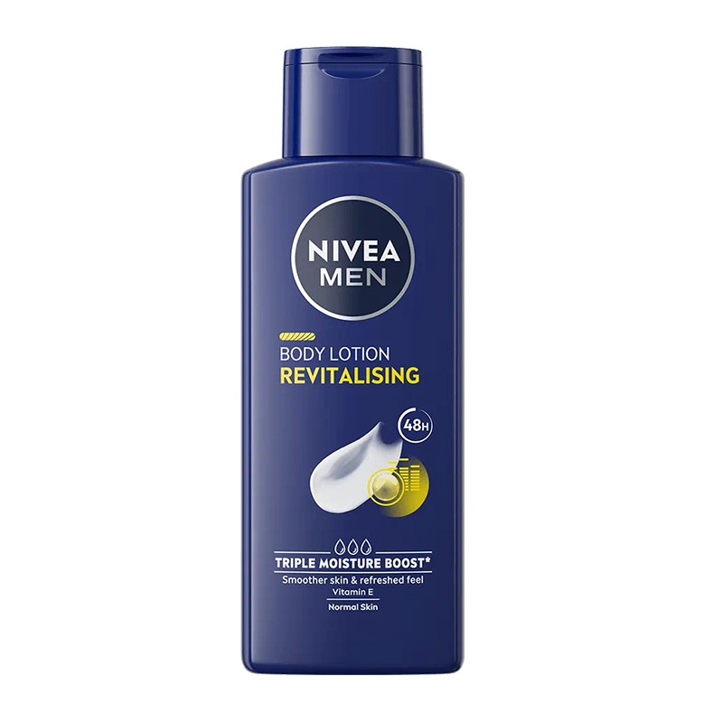 NIVEA MEN Revitalising Body Lotion خرید لوسیون بدن مردانه مرطوب کننده نیوآ