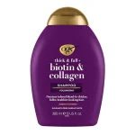 خرید شامپو بیوتین حجم دهنده مو او جی ایکس Biotin & Collagen