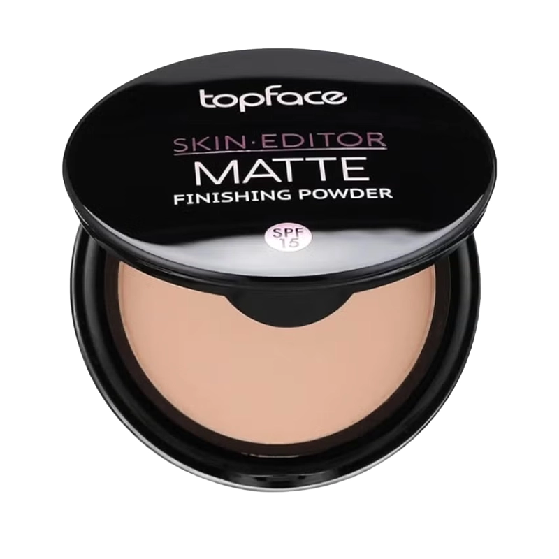 Topface Skin Editor Matte Finishing Powder 1 خرید پنکک اسکین ادیتور مات تاپفیس SPF15