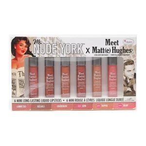 خرید ست رژلب مایع مینی میت مت هیوز دبالم مدل Nude York