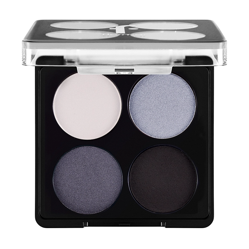 Flormar Color Eyeshadow Palette 002 Black Dust خرید پالت سایه 4 رنگ فلورمار مدل 002 Black Dust