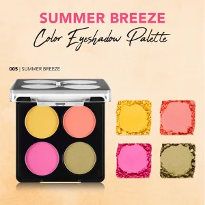 پالت سایه چشم چند رنگ Flormar Summer Breeze