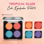 پالت سایه چشم چند رنگ فلورمار مدل Tropical Glam