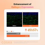 سرم آبرسان و شفاف‌کننده صورت کزارکس با کلاژن و PDRN