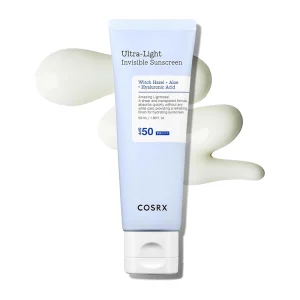خرید ضدآفتاب فوق سبک بی رنگ کزارکس SPF50