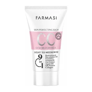 خرید سی سی کرم روشن کننده فارماسی مدل 02 Light To Medium